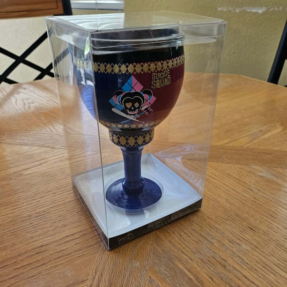 DC Comics Suicide Squad Harley Quinn Daddy's Lil Monster 40 oz Goblet